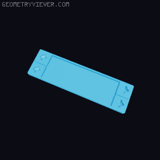 PrintABlok.....longer, wider, diagonaler 3D model thumbnail