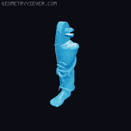 Malor action figure- Star Trek Lower Decks 3D model thumbnail