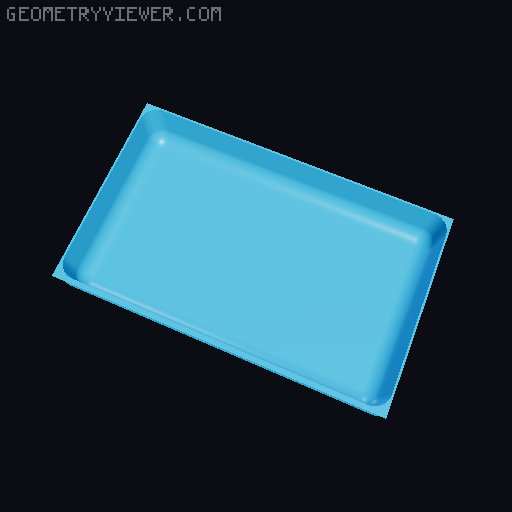 Modular Drawer Organizer Remix 3D model thumbnail
