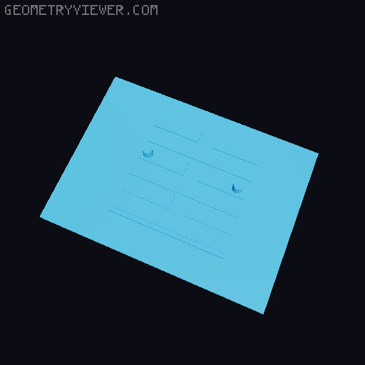 G.I. Joe Classified figure stands (GI Joe) 3D model thumbnail