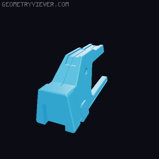 Aliens M41A Pulse Rifle 3D model thumbnail