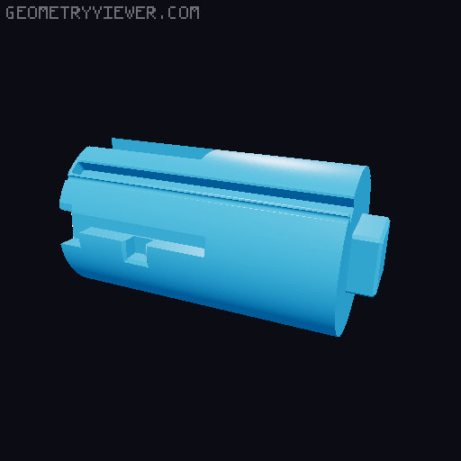 Booster Pack for the Space Shuttle Endeavour 3D model thumbnail