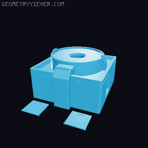 AFA - Galaxy - 4.5" Scale - Science Lab 3D model thumbnail