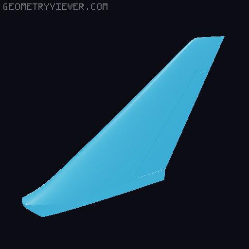 Boeing 747SP – 1:200 3D model thumbnail