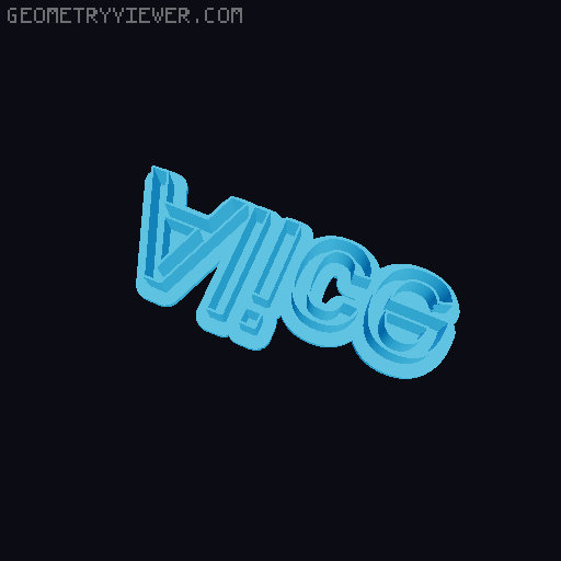 ABC_sand_mold 3D model thumbnail