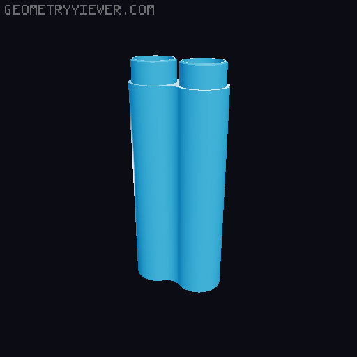 Native American Drone Flute (F# , A=432hz) 3D model thumbnail