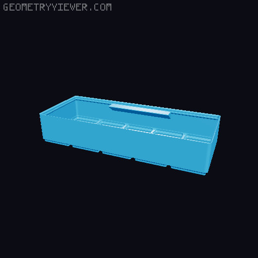 Gridfinity cups height 5 (39mm) collection 3D model thumbnail
