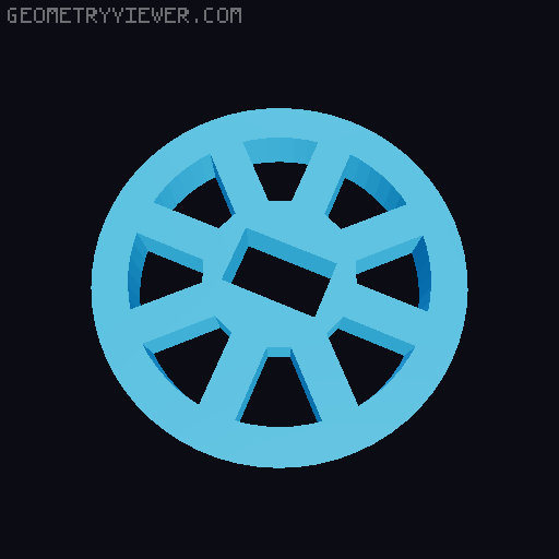 TIE Advanced Kit Card 3D model thumbnail
