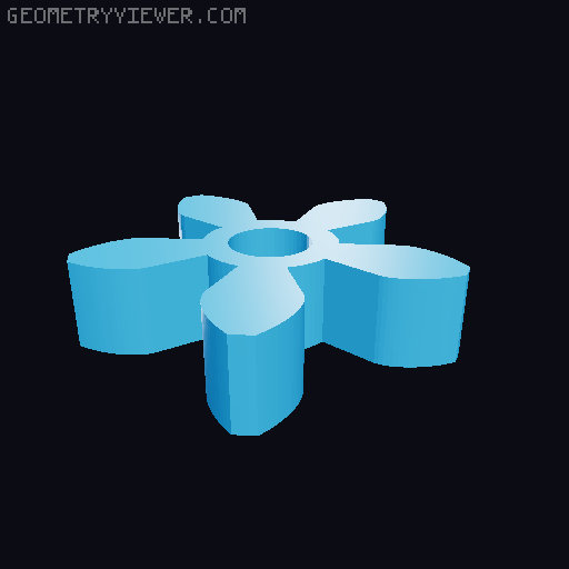Chain Clock 3D model thumbnail
