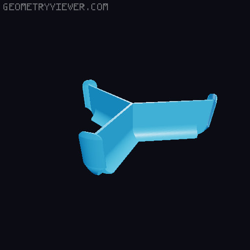 Interlocking Sorting Cups (Hex Shape) - Version 2 3D model thumbnail