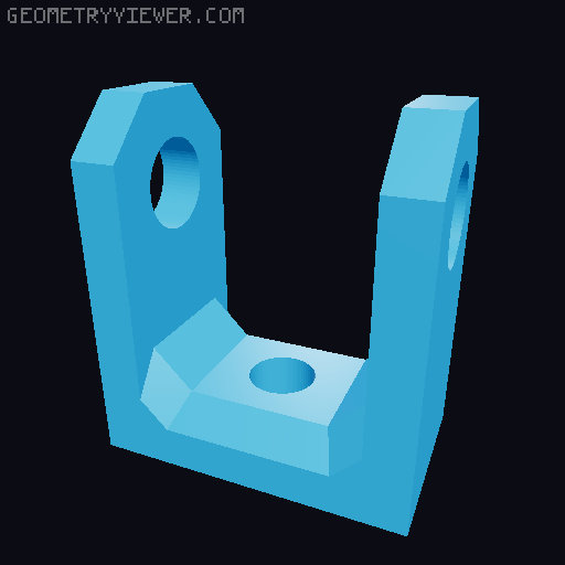 DIY RC Crane 3D model thumbnail