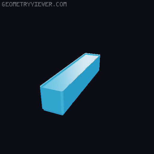 Filled-in Gridfinity Boxes (For Customization) 3D model thumbnail