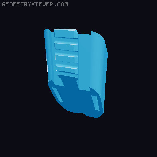Talon Claw T4-SB 'SkellyBones' Custom Cosmetic 3D model thumbnail