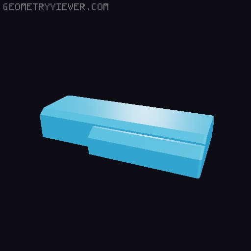 Star Trek TOS Tricorder Remix 3D model thumbnail