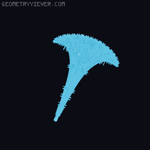 The Destiny from Stargate 3D model thumbnail