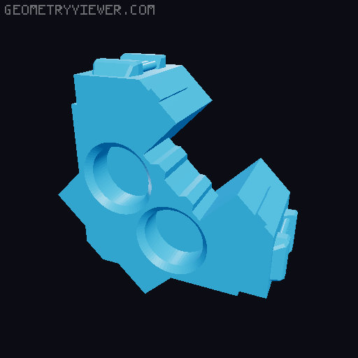 Rocinante from the Expanse 3D model thumbnail
