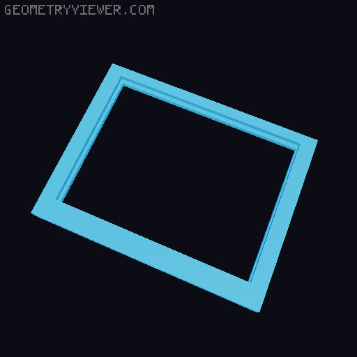 Shadow Box 3D model thumbnail