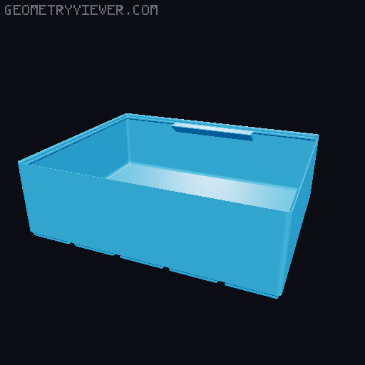Gridfinity cups height 9 (67mm) collection 3D model thumbnail