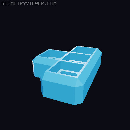 Fidget Key MX: Tetris Edition 3D model thumbnail