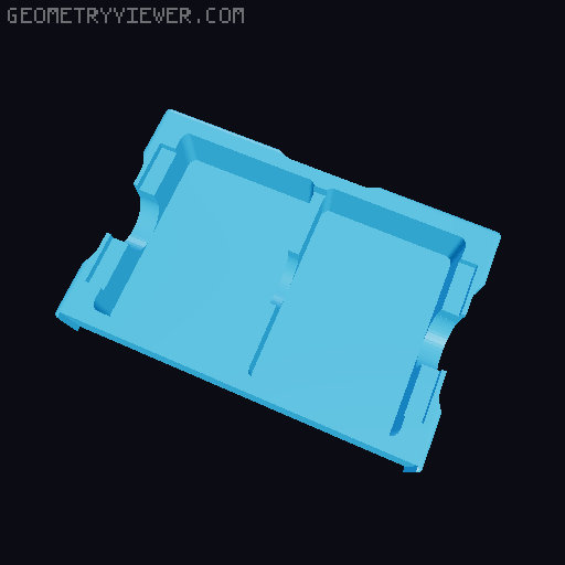 Photo Caddy Board Game Insert Collection 3D model thumbnail