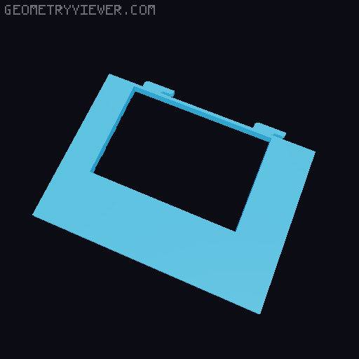 MINI GARAGE DIORAMA FOR 1/64 SCALE DIECASTS - OPTIMIZED FOR FDM PRINTING 3D model thumbnail