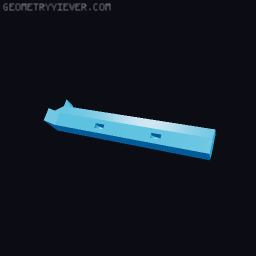 openGrid - Angle connector 3D model thumbnail