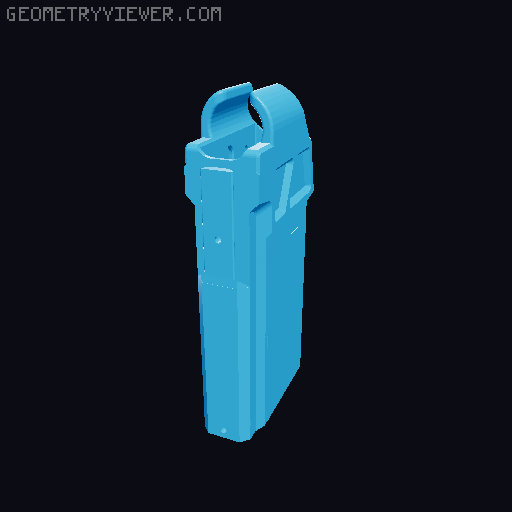 Tiny Wolver 999 mag 3D model thumbnail