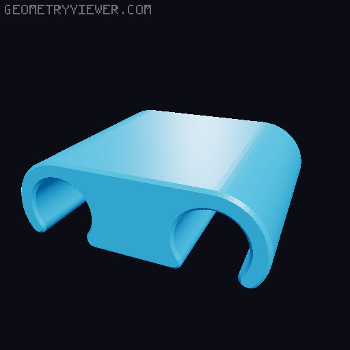Watercooling / Radiator hose clamps 3D model thumbnail