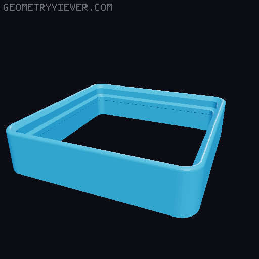 Cardboard Gridfinity Bins (rebuilt for better accuracy) 3D model thumbnail