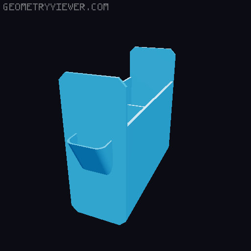 Modular Organizer 3D model thumbnail