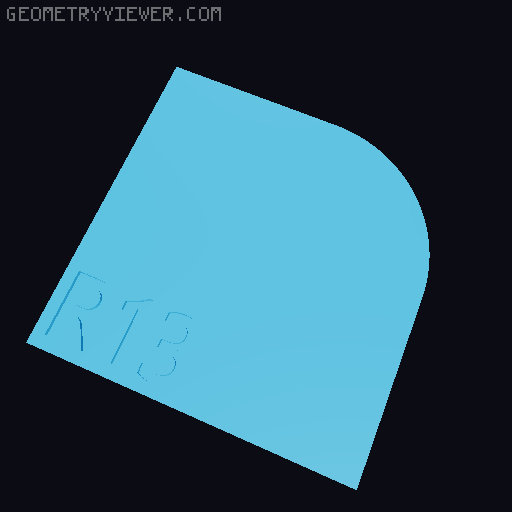 Radius Gauge - Convex & Concave 3D model thumbnail