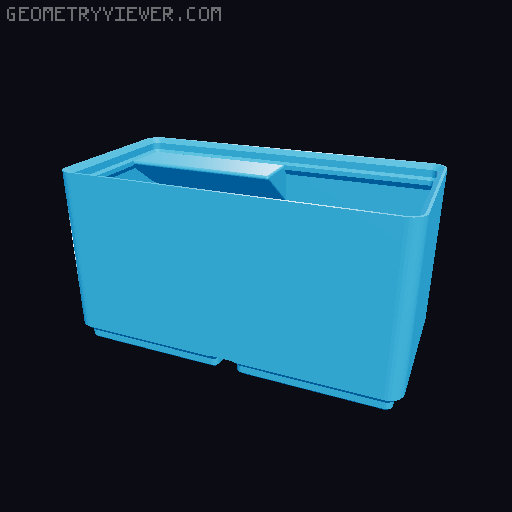 Gridfinity cups height 6 (46mm) collection 3D model thumbnail