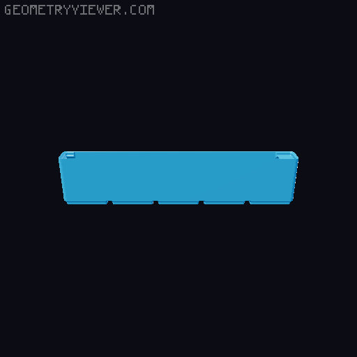 Gridfinity cups height 6 (46mm) collection 3D model thumbnail