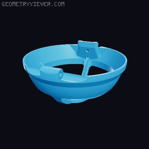 Pokeball 3D model thumbnail