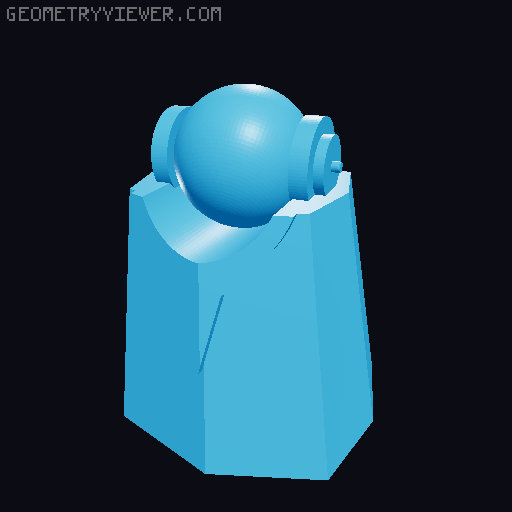 Massive Iron Giant and Hogarth 3D model thumbnail