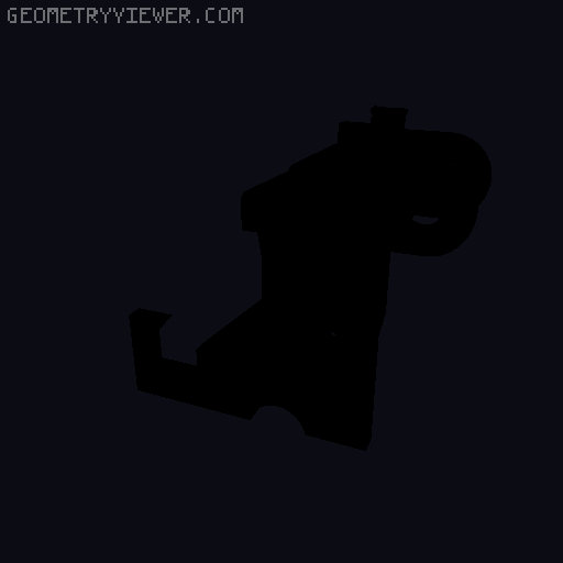 Kobra Go Cable Chain Plates (Prototyp) 3D model thumbnail