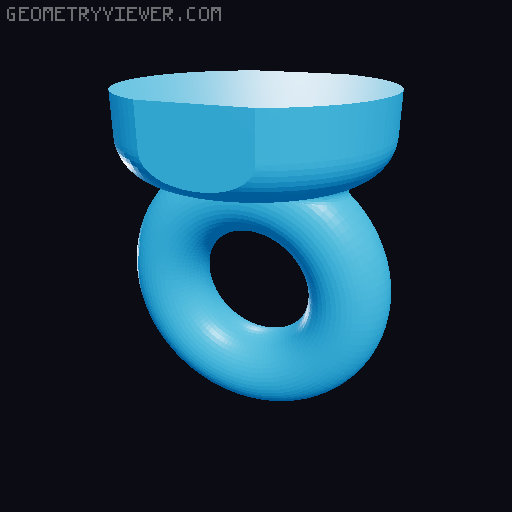 Model of injection molding tool - mold with a case inside - money bank 3D model thumbnail