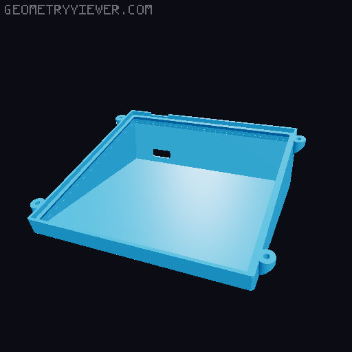 Pico Dram Tester enclosure 3D model thumbnail