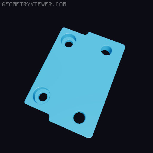 SV08 MAX Door Hinges & Handles 3D model thumbnail