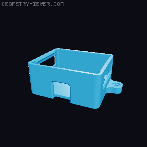 ratgdo32, v2.53i, v2.52i, v2.5i, v2.5, & v2.0 PCB Case / Enclosure 3D model thumbnail