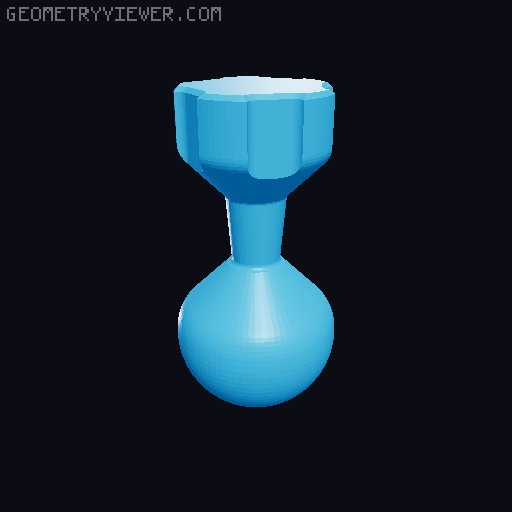 Joystick Toy 3D model thumbnail