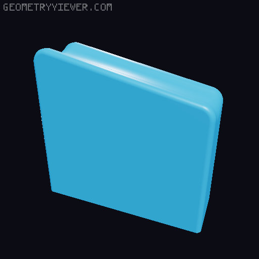 Angled Talon mag 3D model thumbnail