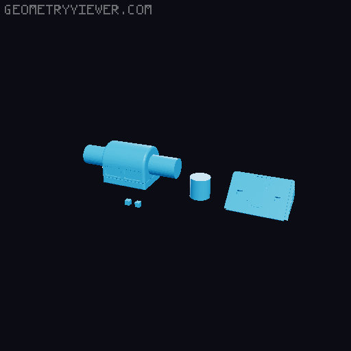 OCP ED209 3D model thumbnail
