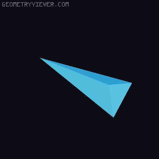 Geometric Unicorn wall art (only for Princess) 3D model thumbnail