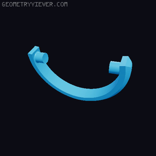 RyobiCop Smiley 3D model thumbnail