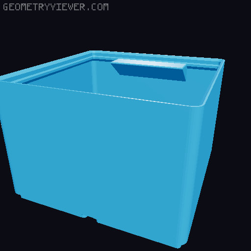 Gridfinity cups height 8 (60mm) collection 3D model thumbnail