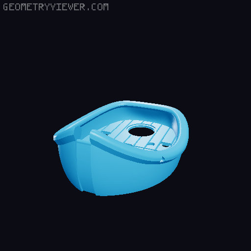 Scooter the Tugboat 3D model thumbnail
