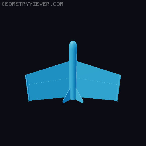 Whomp Rocket - Angled Launcher with Flex Pump Remix 3D model thumbnail