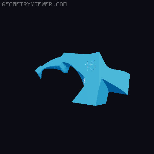 Toothless 3D model thumbnail