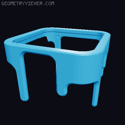 Drippy Pail for Skadis 3D model thumbnail
